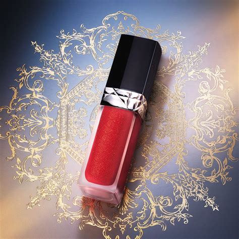rouge dior forever liquid mit pailletten-finish
